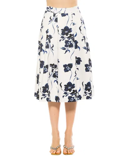 Alexia Admor Illia Midi Skirt In White