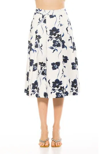 ALEXIA ADMOR ALEXIA ADMOR ILLIA PLEATED MIDI SKIRT