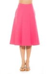 Alexia Admor Illia Skirt In Hot Pink