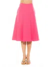 Alexia Admor Illia Skirt In Hot Pink