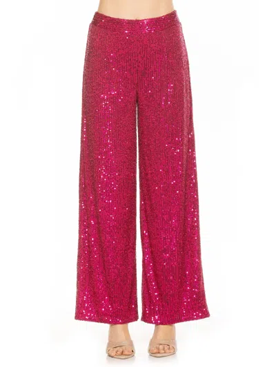 ALEXIA ADMOR ILLY SEQUIN PANTS