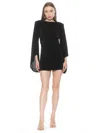 Alexia Admor Women's Sibyl Ruched Mini Dress In Black