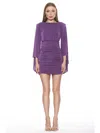 Alexia Admor Women's Sibyl Ruched Mini Dress In Pink