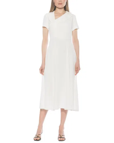Alexia Admor Jackie A-line Dress In White