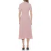 Alexia Admor Jackie Asymmetric Collared Dress