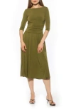 Alexia Admor Jada Fit & Flare Dress In Green