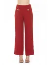 Alexia Admor Jaden Pants In Red