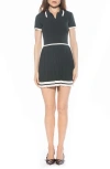 Alexia Admor Jasmine Pleated Dress In Green
