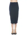 Alexia Admor Jayden Velvet Midi Skirt