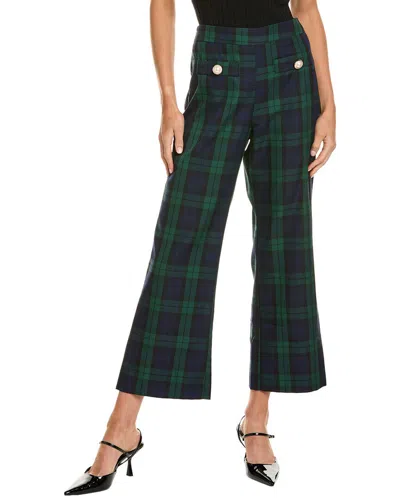 ALEXIA ADMOR ALEXIA ADMOR JAYDEN WIDE LEG PLAID PANT