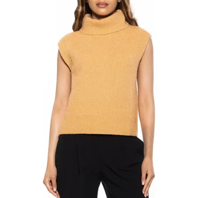 ALEXIA ADMOR ALEXIA ADMOR JAYLANI SLEEVELESS TURTLENECK SWEATER
