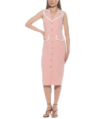 Alexia Admor Jean Sheath Dress In Pink