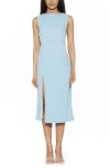 Alexia Admor Jemma Sleeveless Sheath Dress In Halogen Blue