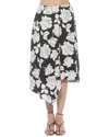 Alexia Admor Jess Asymmetric Skirt In Black
