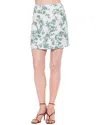 Alexia Admor Jinny High Rise Double Button Miniskirt In White