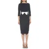 Alexia Admor Joyce Sheath Midi Dress In Black
