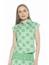Alexia Admor Juniper Shirt In Multi