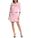 Alexia Admor Women's Kairo Tweed Mini Dress In Pink