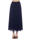 Alexia Admor Kesia Midi Chiffon Pleated Skirt