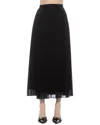 Alexia Admor Kesia Midi Chiffon Pleated Skirt
