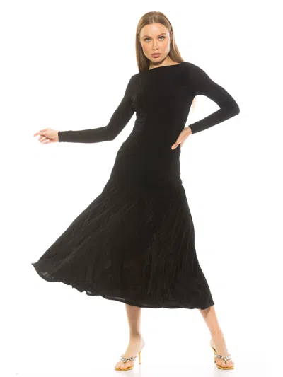 Alexia Admor Khaite Dress In Black