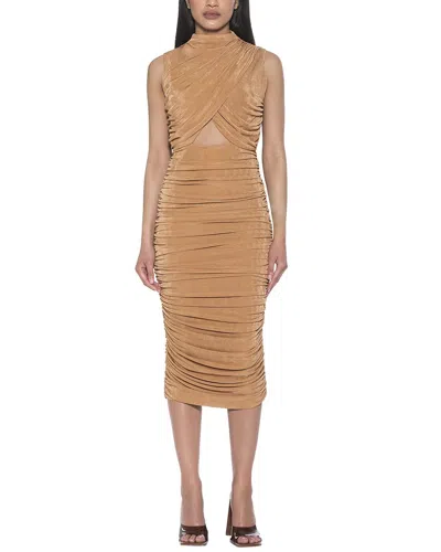 Alexia Admor Khloe Sheath Dress In Brown