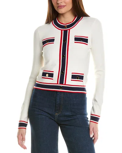 Alexia Admor Kiley Stripe Crop Sweater In Multi