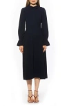 Alexia Admor Lana Fit & Flare Midi Dress In Blue