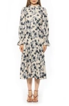 Alexia Admor Lana Fit & Flare Midi Dress In Multi