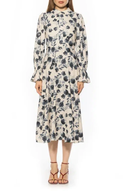 Alexia Admor Lana A-line Dress In Neutral