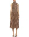 Alexia Admor Landry Sleeveless Fit & Flare Midi Dress