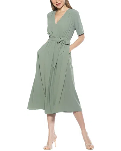 Alexia Admor Larisa A-line Dress In Green