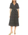 Alexia Admor Larisa Fit And Flare Dress In Black