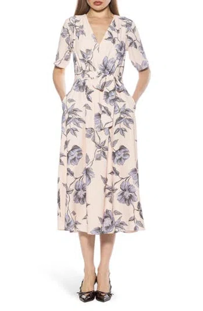 ALEXIA ADMOR ALEXIA ADMOR LARISA FIT & FLARE DRESS