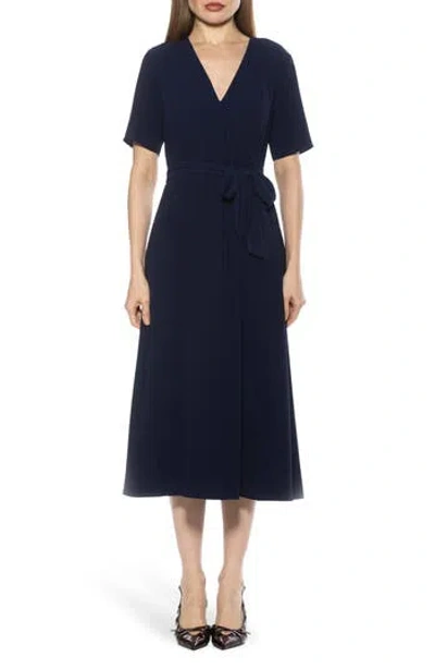ALEXIA ADMOR ALEXIA ADMOR LARISA FIT & FLARE DRESS