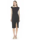 Alexia Admor Lavender Dress In Black