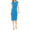 Alexia Admor Women's Lavinia Belted Midi Dress In Cerulean