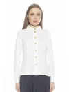 Alexia Admor Leland Button-up Shirt In Multi