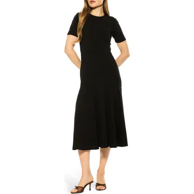 ALEXIA ADMOR ALEXIA ADMOR LENNOX KNIT MIDI DRESS
