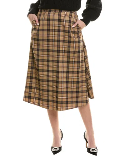 Alexia Admor Leonie Maxi Skirt In Yellow