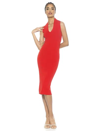 Alexia Admor Letitia Sheath Dress In Red