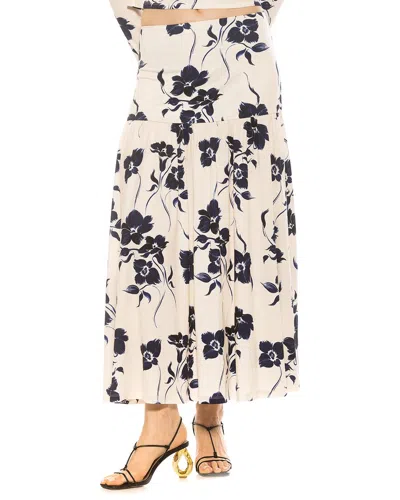 Alexia Admor Lia Maxi Skirt In Blue