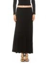 Alexia Admor Lia Low Rise Maxi Skirt In Black