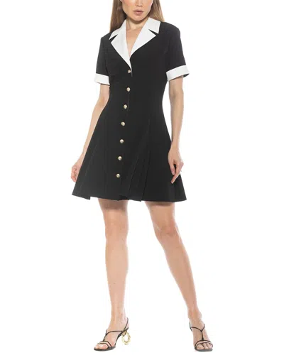 Alexia Admor Linus A-line Dress In Black
