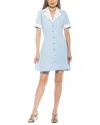 Alexia Admor Linus Dress In Halogen Blue