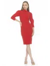 Alexia Admor Logan Dress In Red