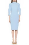 Alexia Admor Logan Sheath Dress In Halogen Blue