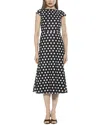 Alexia Admor Loreli Boat Neck Midi Dress