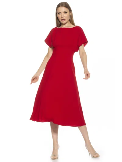 Alexia Admor Lottie Dress In Red