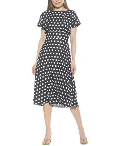 Alexia Admor Lottie Fit & Flare Dress In Black